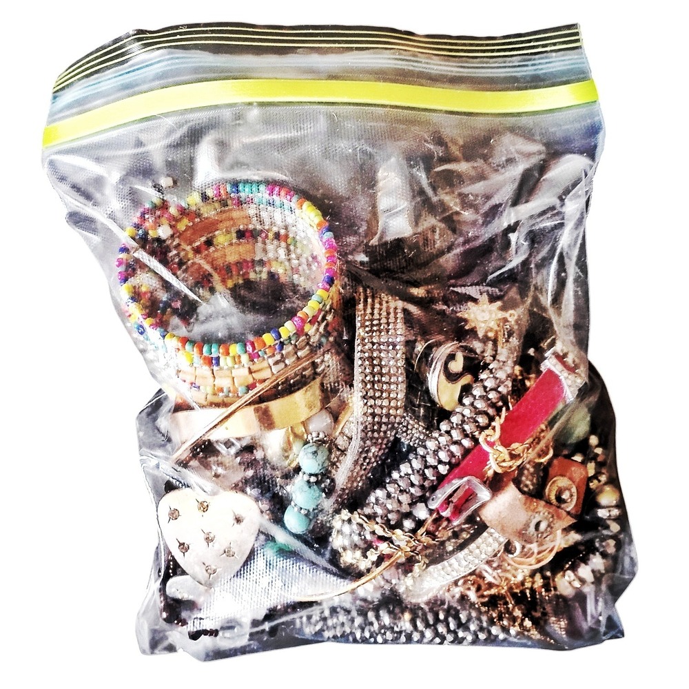 Mystery Jewelry Bag Gold/Silver Assorted‎ Pieces